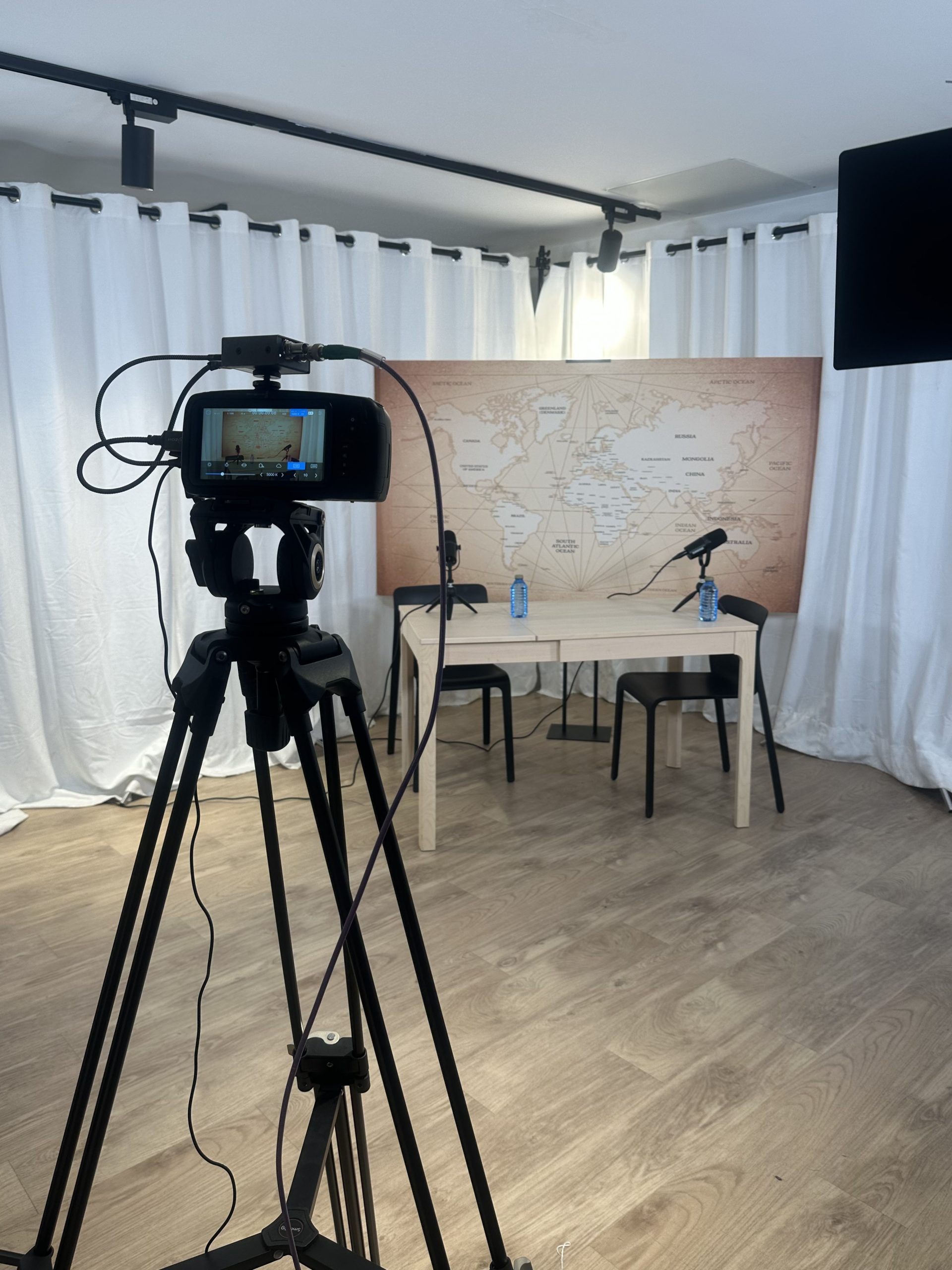 Estudio de videopodcast